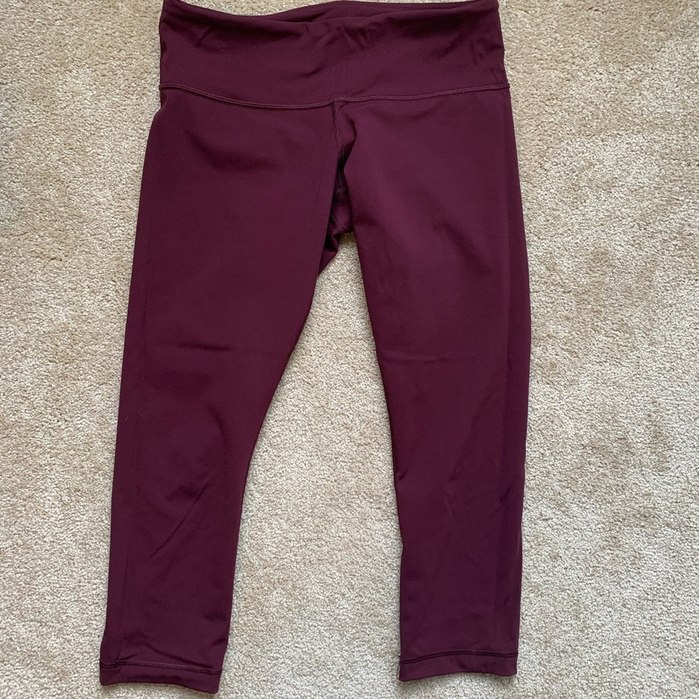 Burgundy lulu crops
